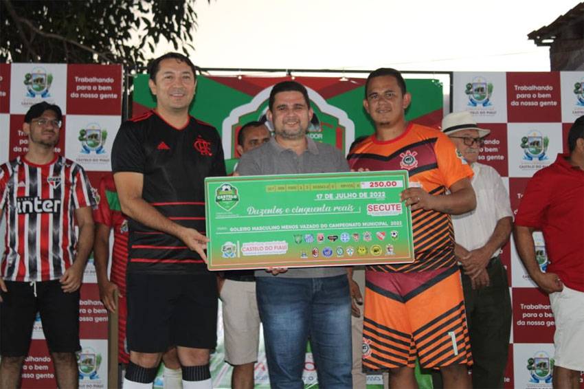 Realizada final do Campeonato Municipal de Castelo do Piauí com premiação histórica